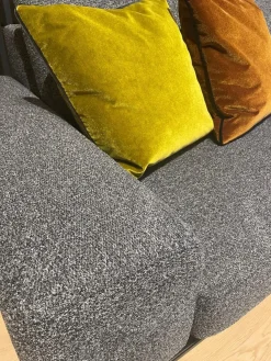 Bielefelder Werkstätten Ecksofas|Ecksofa Spirit Stoff Prince BW-1781-191Anthrazit Metallfuß Matt Schwarz