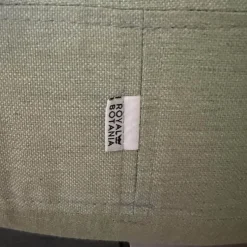 Royal Botania Ecksofas|Ecksofa Wohnlandschaft Organix Lounge Bezug Stoff Dry Sage Linen Grün