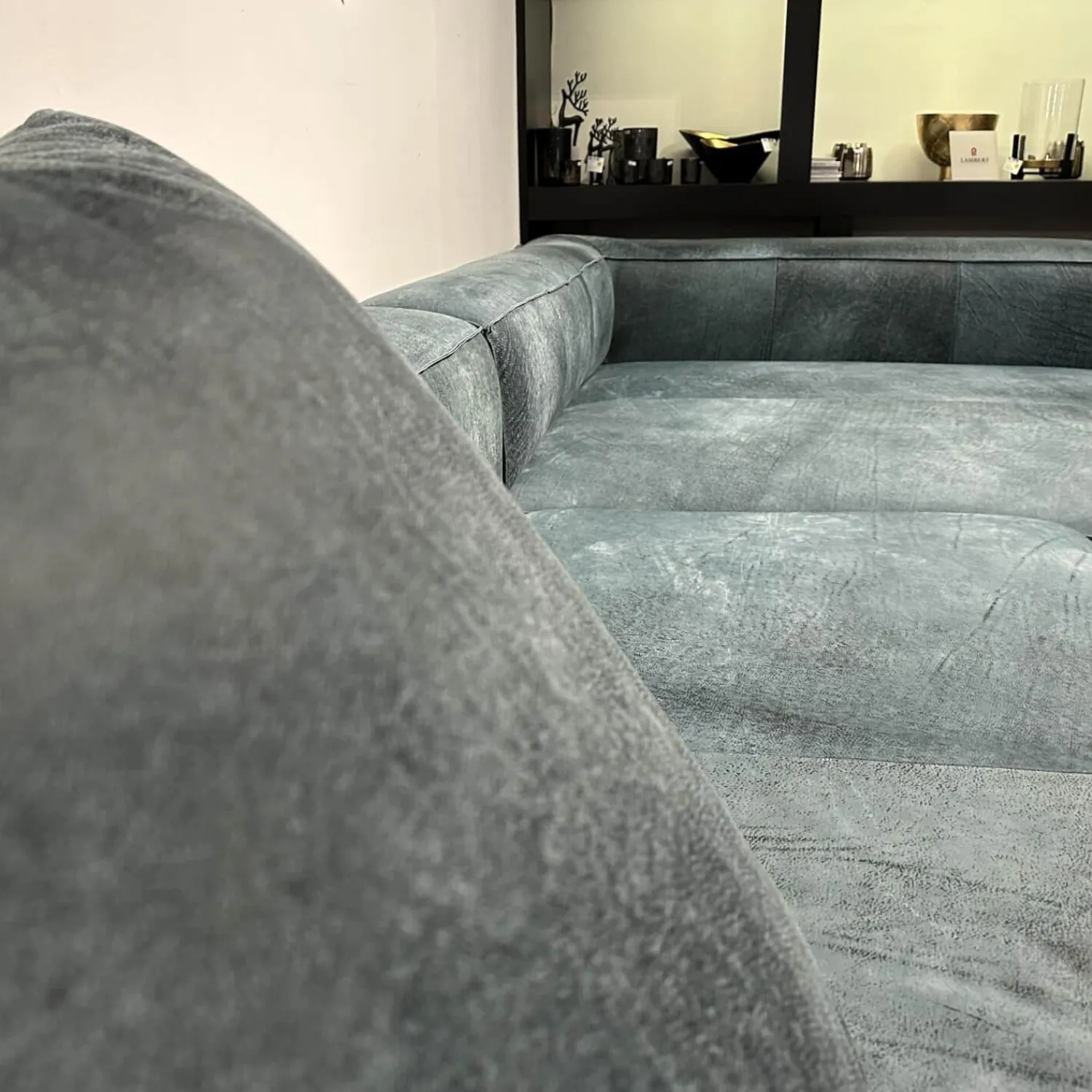 Bullfrog Ecksofas|Ecksofa Wumms Typ 258 Leder Desperado Petrol 2120 17 Winkelstahlfuß Schwarz Matt Mit Fiunktionen