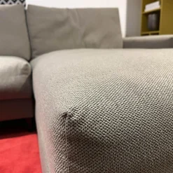 Artanova Ecksofas|Ecksofa Xenia Stoff U3471 Q2 Grau Taupe Füße Metall Schwarz