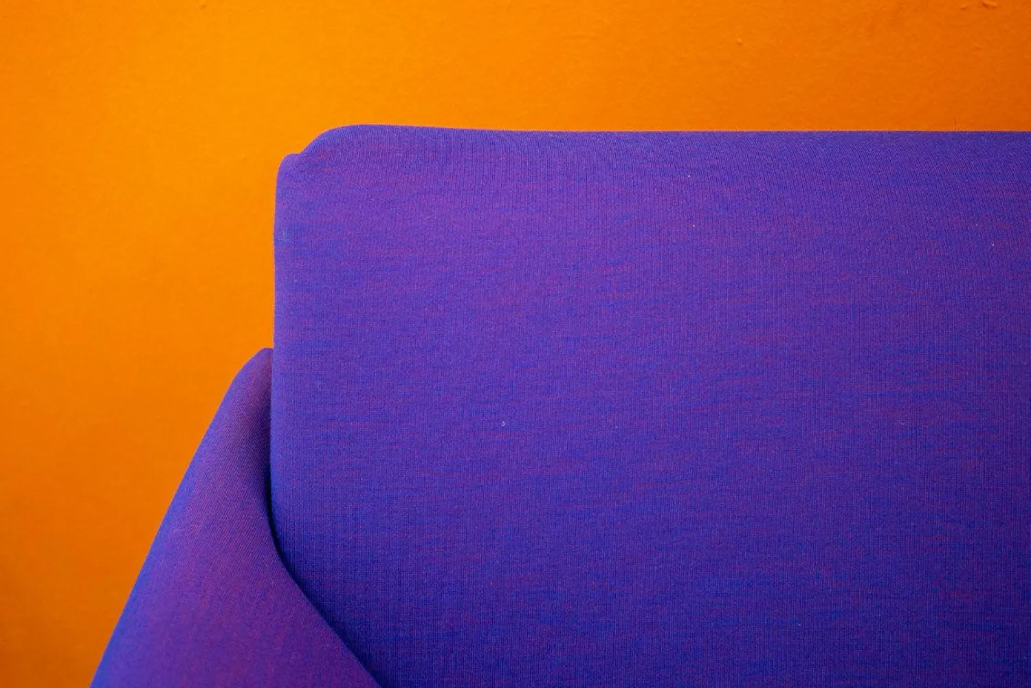 Magis Polstergruppen|Ecksofagruppe Costume Stoff Kvadrat Uniform Melange 683 Lila Verbindungslemente Orange