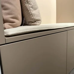 Schönbuch Kleiderschränke|Einbauschrank Cabin Lack Basis Matt Rosenholz Innen Melamin Dunkelgrau