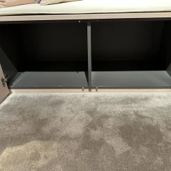 Schönbuch Kleiderschränke|Einbauschrank Cabin Lack Basis Matt Rosenholz Innen Melamin Dunkelgrau