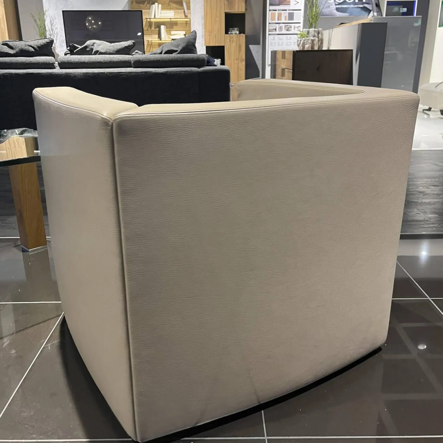 Erpo Relaxsessel|Einzelsessel CL 142.15 A Leder 43.400 Stone Drehteller Mit Rückholfunktion