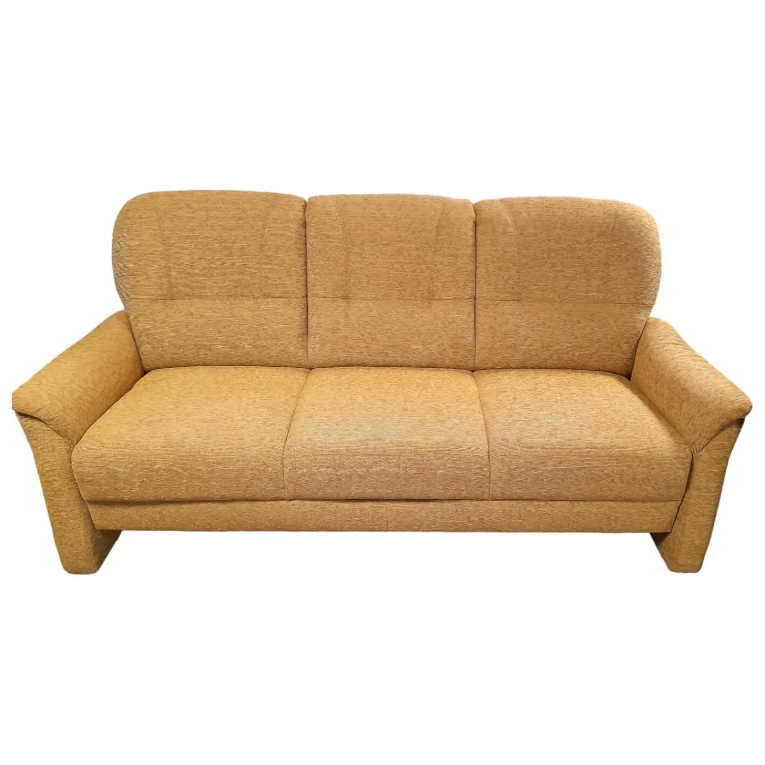 Arco 2-Sitzer-Sofas|Einzelsofa 50000 Stoff Lime Green Gelb mit manueller Sitztiefenverstellung