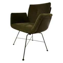 COR Einzelstühle|Einzelstuhl Alvo Stoff 8168 Moos Grün