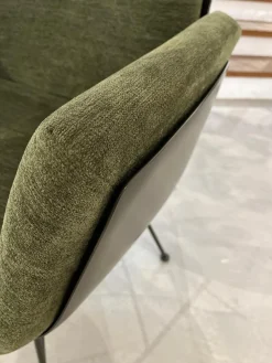 COR Einzelstühle|Einzelstuhl Alvo Stoff 8168 Moos Grün