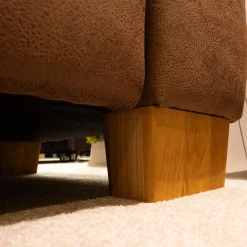 Steinpol Polstergruppen|Elementgruppe Relaxa 6 0 Stoff Büffel Haselnuss Fuß Holz Eiche Geölt