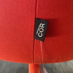 COR Hocker & Sitzsäcke|5er Hockergruppe Drop In Dunkelblau Rotorange Und Olive