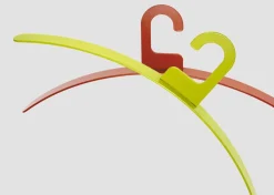 Schönbuch Garderoben|4er Kleiderbügel B1911 Lime Metall Pulverbeschichtet