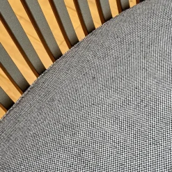 DEDON Stuhlsets|2er Set Armlehnstuhl Aiir Kunststoff Pepper Grau Füße Teak