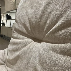 Freifrau Stuhlsets|4er Set Armlehnstuhl Leya Innen Stoff Maple 212 Beige Außen Leder Orient 20001 Ebony Schwarz Gestell Metall Schwarz Pulverbeschichtet