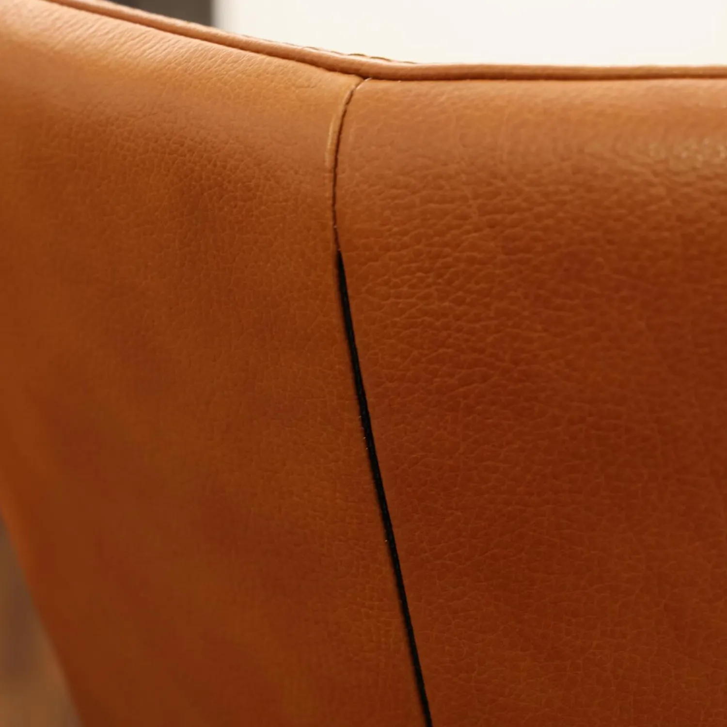 Gealux Stuhlsets|4er Set Armlehnstuhl Madison Leder Polo 10 93 Braun Drehgestell Metall Schwarz Inklusive Filzgleiter