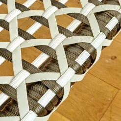 DEDON Stuhlsets|2er Set Armlehnstuhl Mbrace Geflecht Pepper Grau Schwarz Gestell Aluminium Lipari