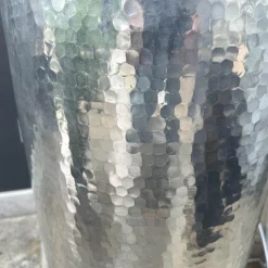 Baxter Beistelltische|2er Set Beistelltisch Cairo Messing Verzinnt Handgehämmert