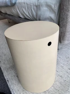 Ivano Redaelli Couchtische|2er Set Beistelltisch Thais Bezug Narbenleder Creme Und Beige