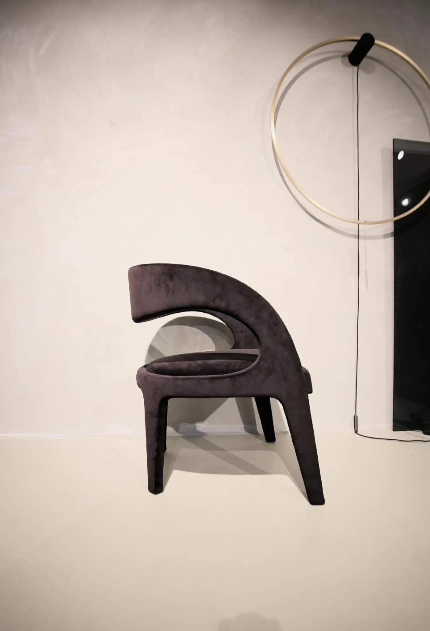 Fendi Casa Stuhlsets|4-er Set Berenice Chair 2 Stoff A073 Black 2 Stoff A045 Paprika