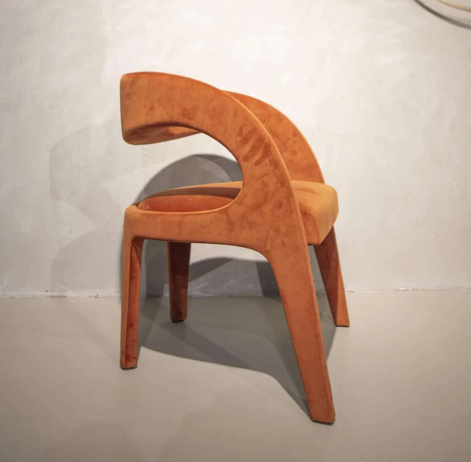 Fendi Casa Stuhlsets|4-er Set Berenice Chair 2 Stoff A073 Black 2 Stoff A045 Paprika