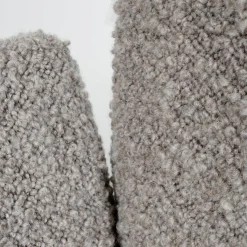 COR Stuhlsets|2-er Set Drehstuhl Alvo Stoff 14002 Hellgrau Schale Kunststoff Schwarz Tellerfuß Lack Schwarz