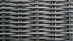 Lavida Stuhlsets|4er Set Freischwinger Jenny Vollgeflecht Kieselgrau Grau Untergestell Rundrohr Edelstahl