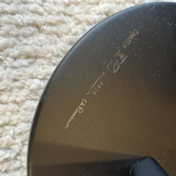 Cassina Hocker & Sitzsäcke|2er Set Hocker Tabouret Berger Und Meribel In Eichenholz Natur Und Schwarz Gebeizt