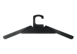 Schönbuch Garderoben|4er Set Kleiderbügel B200 Schwarz Metall Pulverbeschichtet Haken Nicht Drehbar