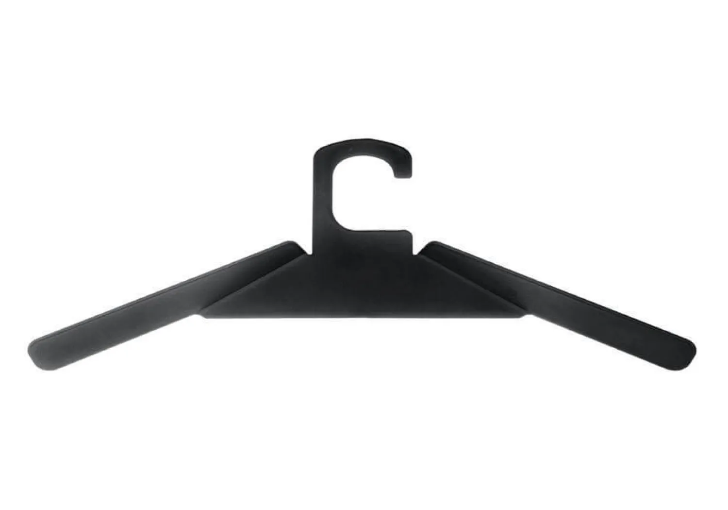 Schönbuch Garderoben|4er Set Kleiderbügel B200 Schwarz Metall Pulverbeschichtet Haken Nicht Drehbar