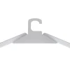 Schönbuch Garderoben|4er Set Kleiderbügel B200 Weiß Pulverbeschichtet Haken Nicht Drehbar