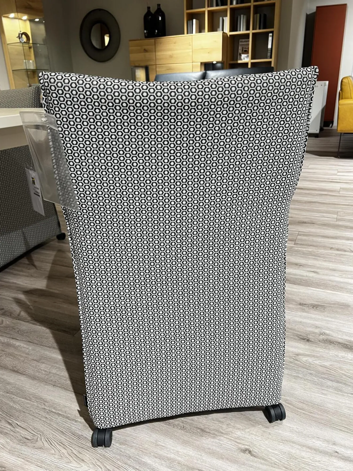 Mobitec Stuhlsets|6er Set Sessel MR Picara 317 Stoff Yves Silver 12 Grau Und Stoff Mango Grey Grau 18746 Füße Rollen Schwarz