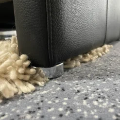 Puhlmann 2-Sitzer-Sofas|2er Set Sofa Gomera 404 Bezug Leder Savanna Schwarz