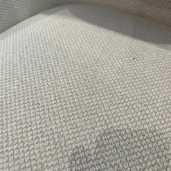 Rom Stuhlsets|2er Set Stuhl Alva Stoff Amiri Offwhite Weiß Füße Schwarz Mit Armlehnen