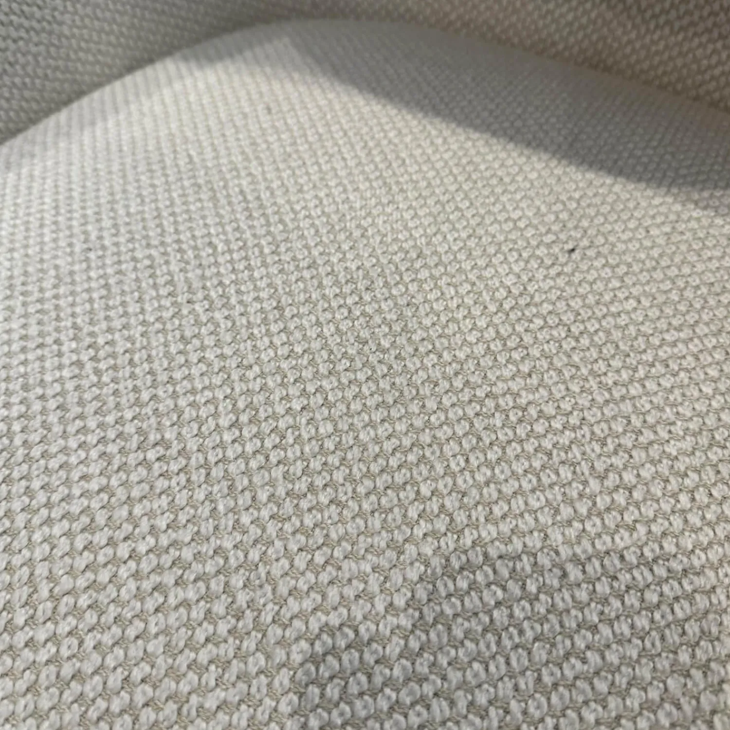 Rom Stuhlsets|2er Set Stuhl Alva Stoff Amiri Offwhite Weiß Füße Schwarz Mit Armlehnen