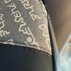 Flexform Stuhlsets|2-er Set Stuhl Feel Good Leder Grau Gestell Silber