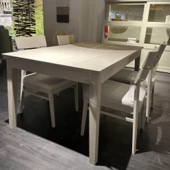 Wöstmann Stuhlsets|4er Set Stuhl 674G WM Casa 220 Stoff Lennon Silver Lining 12702 Grau Gestell Pinie Grau Soft Ohne Tisch