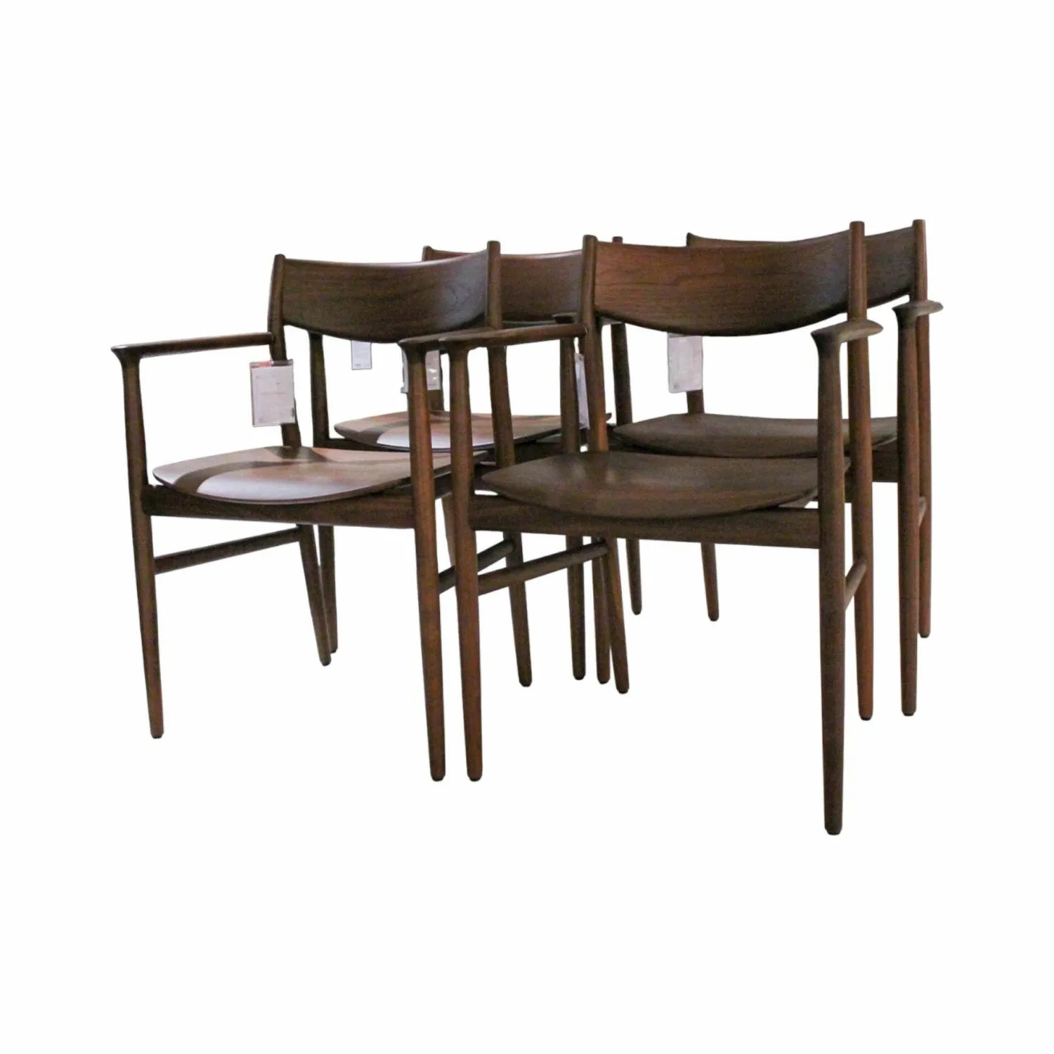 Conde House Stuhlsets|4er Set Stuhl Kamuy Nussbaum