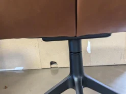 Bree's New World Stuhlsets|4er Set Stuhl Kiq Leder Gogain Cognac Braun