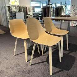 Lapalma Stuhlsets|4-er Set Stuhl Miunn S164VS Eiche Gebleicht