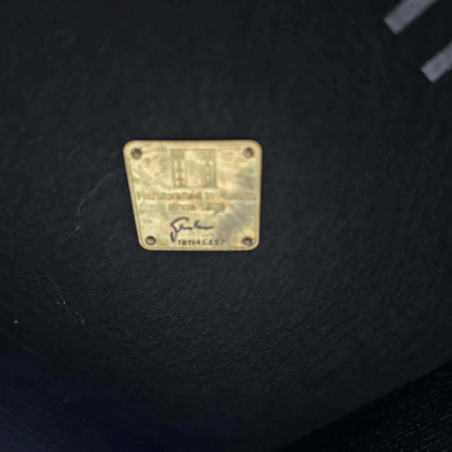 Wittmann Stuhlsets|4er Set Stuhl Morton 22194 Leder Toro Taube Braun Grau Füße Esche Schwarz Lackiert