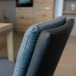 Mayer Stuhlsets|4-er Set Stuhl My Derby Stuhl Freischwinger Schwarz 224 Stoff Celina