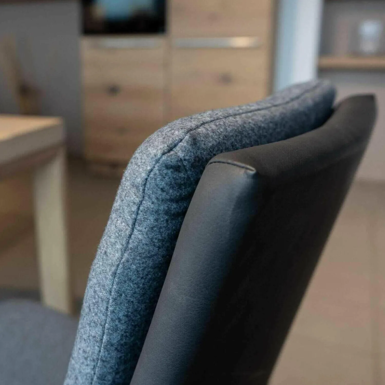 Mayer Stuhlsets|4-er Set Stuhl My Derby Stuhl Freischwinger Schwarz 224 Stoff Celina