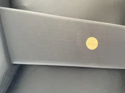 Zeitraum Stuhlsets|4er Set Stuhl Nonoto Comfort Bezug Leder Reinhardt Jepard Black Schwarz Gestell Eiche Gebeizt Graphite Schwarz