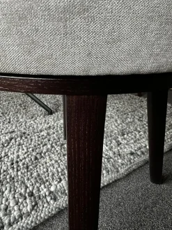 Jab Anstoetz Stuhlsets|4er Set Stuhl Polo Dining Chair Swivel Bezug Stoff Toyo 1 1381 072 Beige Gestell Walnuss Natur Wenge