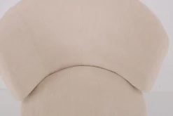 Werther Stuhlsets|3er Set Stuhl Trick Stoff U2382G Weiß Beige Gestell Draht Schwarz Inklusive Drehbeschlag