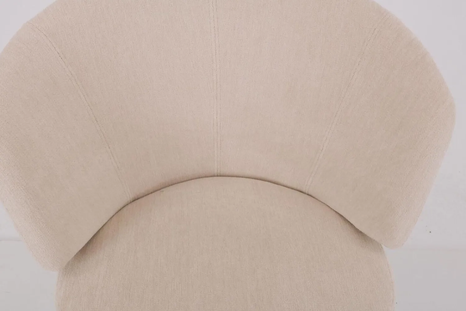 Werther Stuhlsets|3er Set Stuhl Trick Stoff U2382G Weiß Beige Gestell Draht Schwarz Inklusive Drehbeschlag