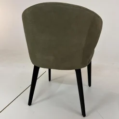 Werther Stuhlsets|3er Set Stuhl Trick XL Bezug Stoff U9999T Divan Braun Grau Holzuntergestell Schwarz Gebeizt Mit Drehbeschlag Einmal Mit Rückstellfunktion