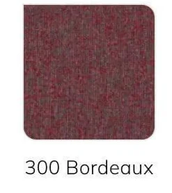 Bert Plantagie Stuhlsets|6er Set Stuhlgruppe Blake Four Innen Stoff Shock SHO300 Bordeaux Rot Außen Leder Tendens LD1400 Lava Grau Braun Gestell Metall Pulverbeschichtet Anthrazit