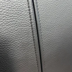 Rolf Benz Stuhlsets|4er Set Stuhlsessel 655 Leder 40 300 Dunkelbraun Gestell Stahl Verkehrsschwarz Mit Kunststoffgleitern