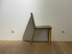 Tonon Stuhlsets|4-er Stuhlgruppe Pit x16 Grau Füße Holz Lackiert