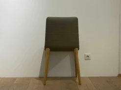 Tonon Stuhlsets|4-er Stuhlgruppe Pit x16 Grau Füße Holz Lackiert