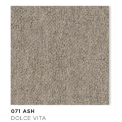 Christine Kröncke Stuhlsets|4er-Set Armlehnstuhl Jaro 200 Stoff 071 Ash Beige Grau Gestell Schwarz Gepulvert